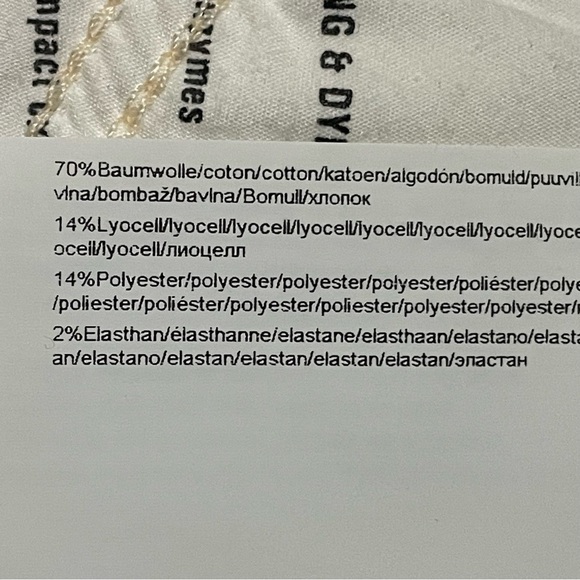 MAC Rich Jeans in White, Organic Cotton Rich Culotte Cropped Denim, Size… - Picture 14 of 14